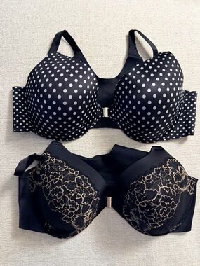 Set of 2-Soma Vanishing Back Full Coverage Front Close Bra (38C)
